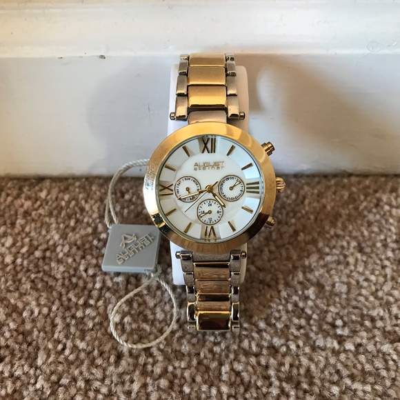 August Steiner Womens Watch Multi Tone Multi-Funct - Picture 2 of 8